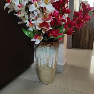 Textured Studio Glazed Vase