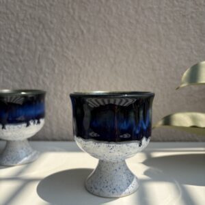 Ice Cream Goblet or Blue Dessert Bowl (Set of 6)