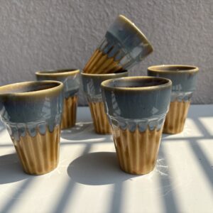 Kulhad Set Caramel (Set of 6)