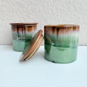 Emerald Ceramic Jar – 750ml