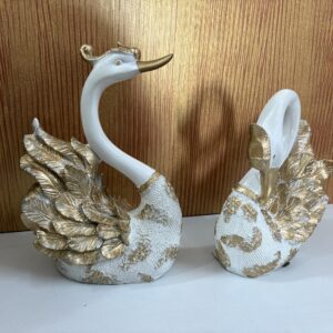 Celestial Swan Duet - Regal White