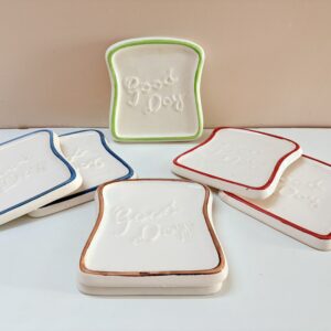Bread Bites Snack Plates